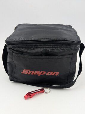 Snap-on Insulated Lunch Bag & Opener Keychain
